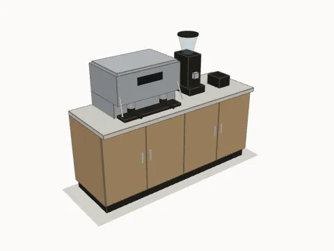 Espresso counter · 3D model