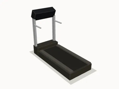 Treadmill · 3D model