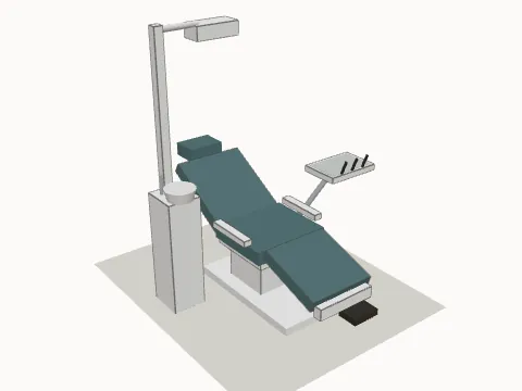 Dental chair · 3D model
