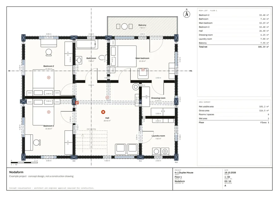 Floor 1 Plan